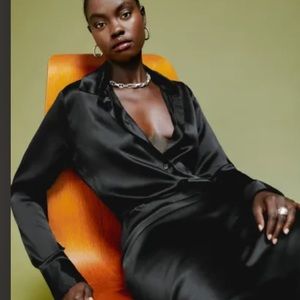 Reformation Sky Silk Top